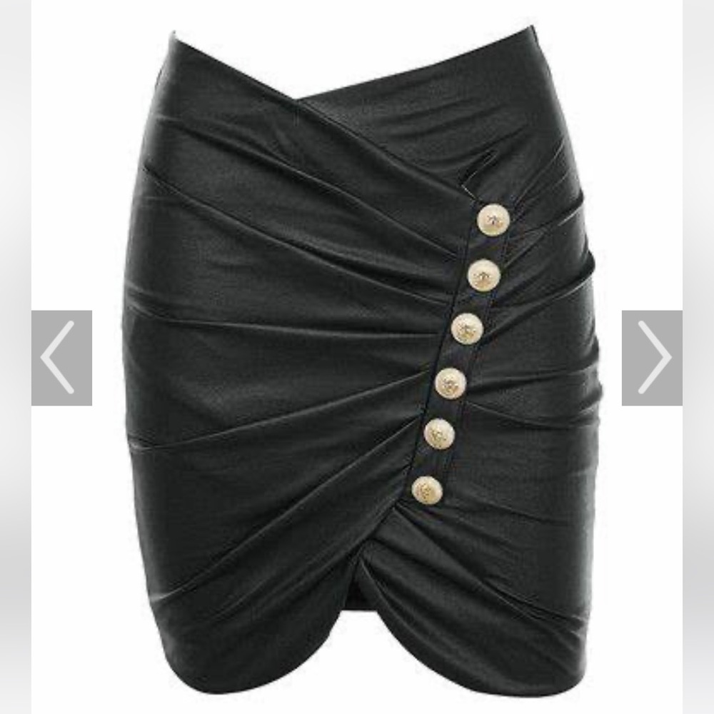 New House of CB leather skirt - Picture 3 of 3